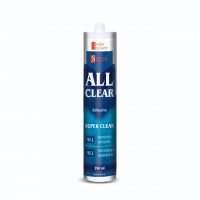 crystal clear adhesive